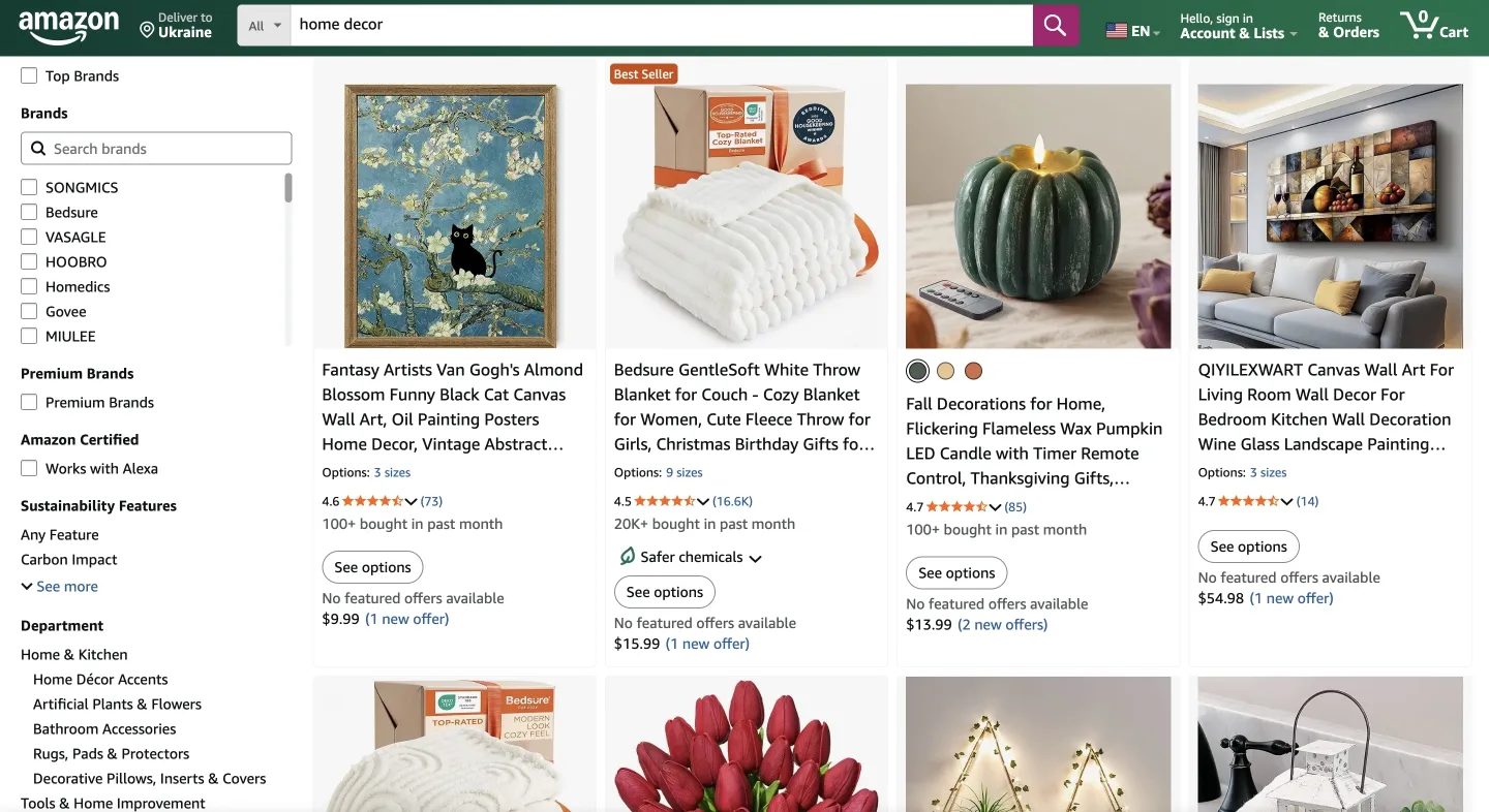 digital shelf example